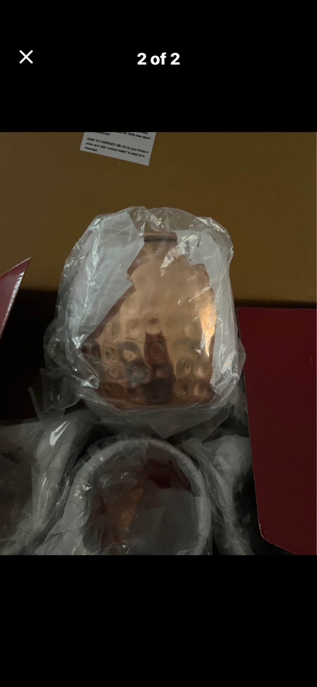 Antique porcelain base