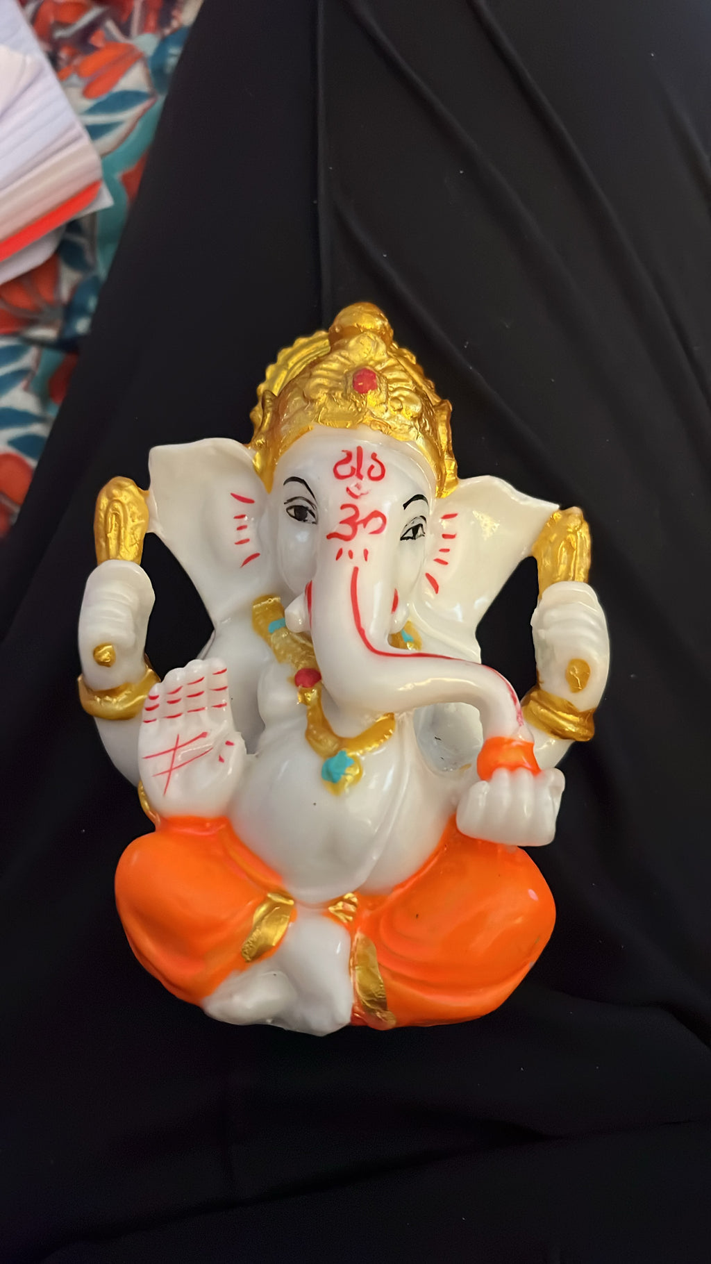 Antique porcelain base